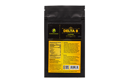 Oliver's Harvest Delta-8 600 mg Lime Gummies. 24 Gummies.
