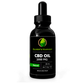 Oliver's Harvest CBD Broad-Spectrum 2000 mg Natural Tincture