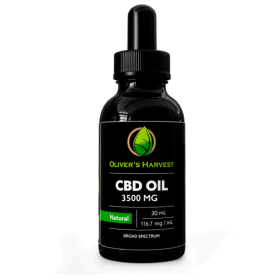 Oliver's Harvest CBD Broad-Spectrum 3500 mg Natural Tincture