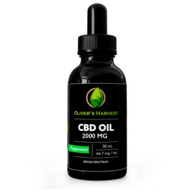 Oliver's Harvest CBD Broad-Spectrum 2000 mg Peppermint Tincture