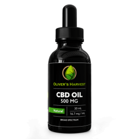 Oliver's Harvest CBD Broad-Spectrum 500 mg Natural Tincture