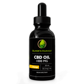 Oliver's Harvest CBD Broad-Spectrum 1000 mg Orange Tincture