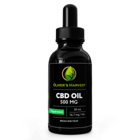 Oliver's Harvest CBD Broad-Spectrum 500 mg Peppermint Tincture