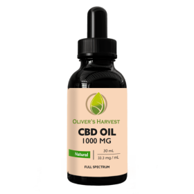 Oliver's Harvest CBD Full-Spectrum 1000 mg Natural Tincture